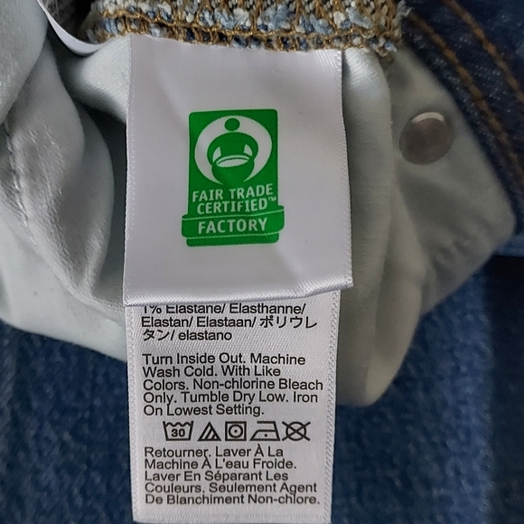 J. Crew NWT Blue Flare & Wide Leg Women's Jeans, Size 25 - Picture 6 of 11